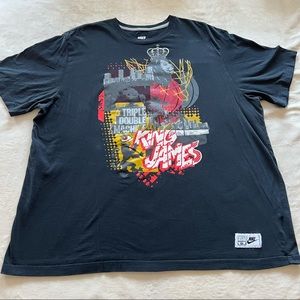 Nike Lebron James Graphic TShirt Black 3XL
